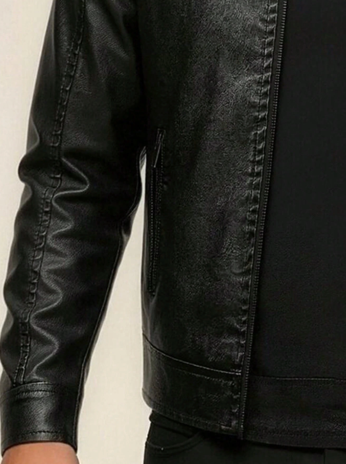 Chaqueta de Ecocuero Hombre Racing Style | Estilo Motociclista
