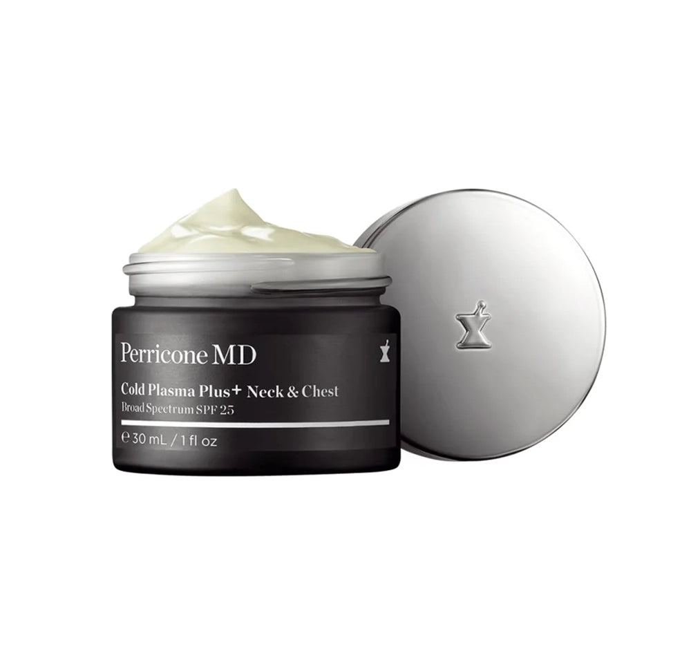 Perricone MD Cold Plasma Plus+ Neck & Chest Broad Spectrum SPF 25 | Crema para Cuello y Escote | 30 ml