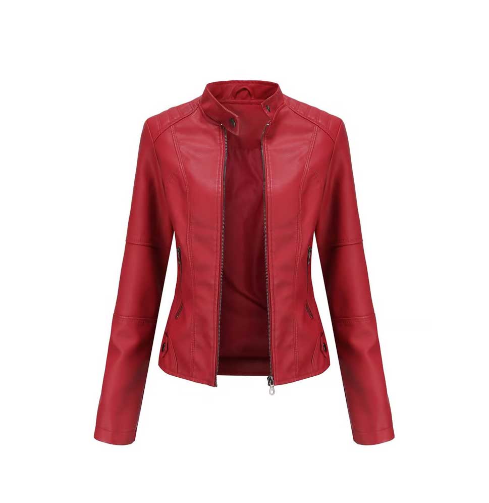 Chaqueta Cuerina Mujer PU