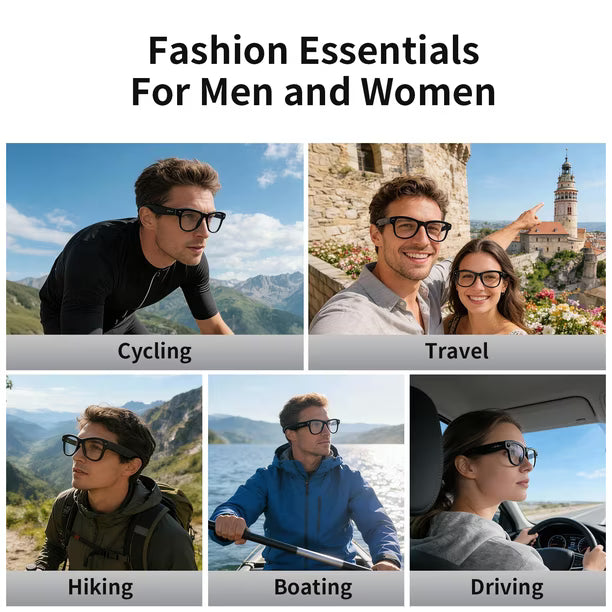Gafas Inteligentes Sowmow M01 Pro con Cámara 8 MP y Traducción IA