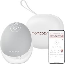 Momcozy Extractor de Leche Eléctrico Portátil Mobile Flow|M9, 1 Paquete, Rojo