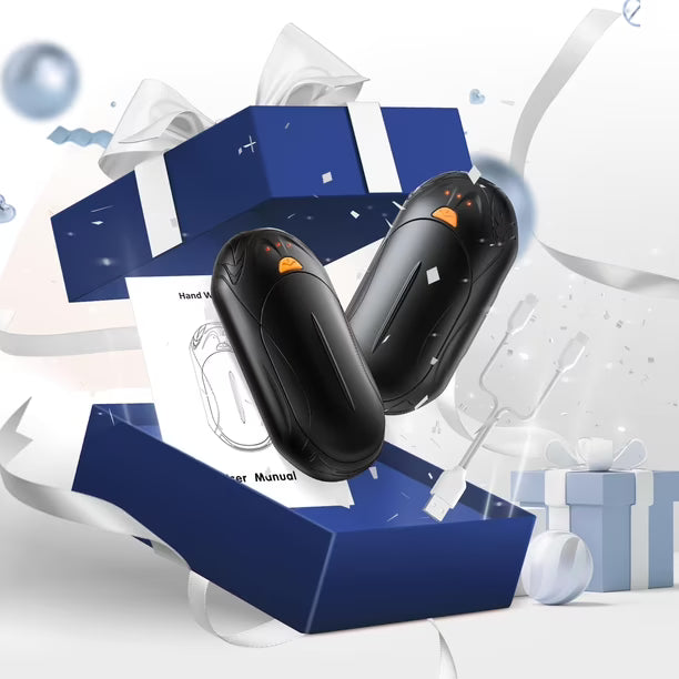 Calentadores de Manos Recargables UNIHAND | Pack de 2 | 6000 mAh | Hasta 20 Horas de Calor
