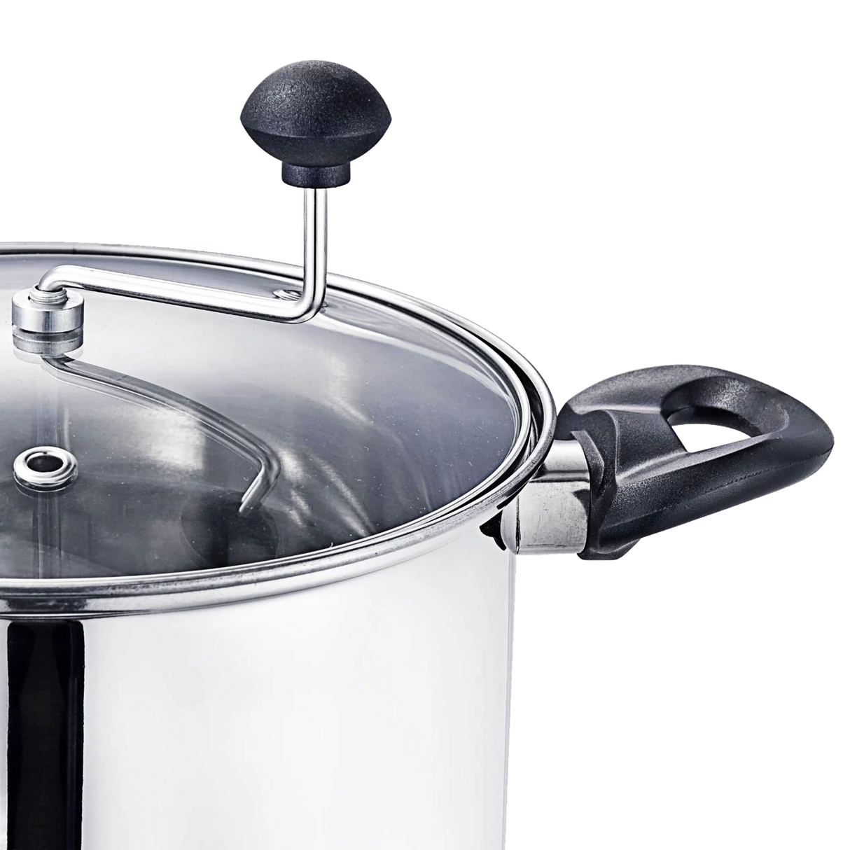 Lehman's All Popped! No Measure! Popcorn Popper – Olla para Palomitas de Maíz en Cocina 4,5 L