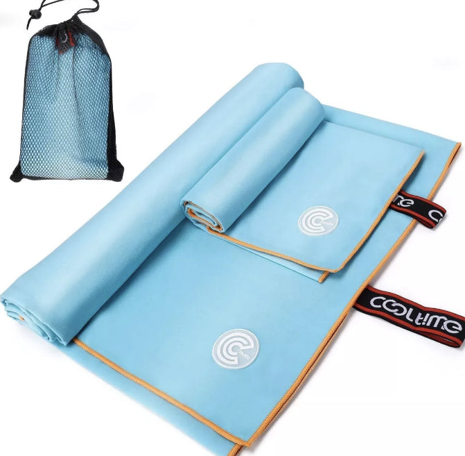 Toallas De Microfibra, Toalla Deportiva 2 Piezas