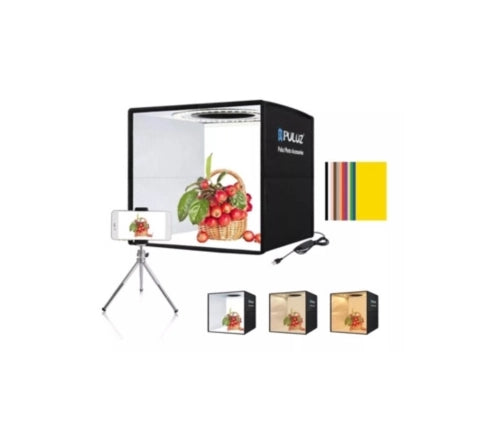 Mini estudio fotografico 25x25cm caja luz