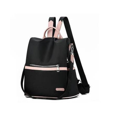 Mochila Casual negro rosado
