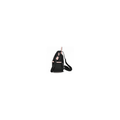 Casual oxford mochila mujer negro impermeable nylon escuela bolsas OPENBOX