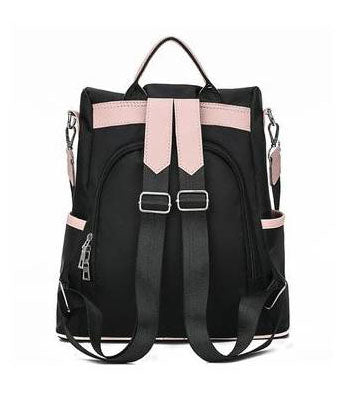 Mochila Casual negro rosado