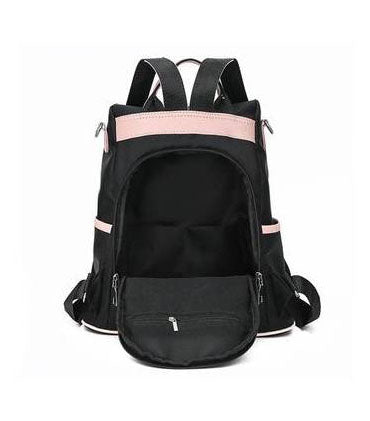 Mochila Casual negro rosado