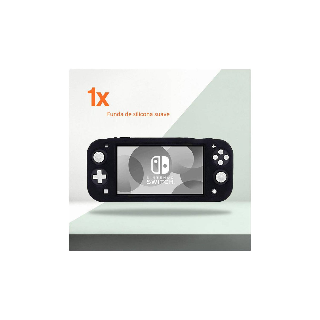 9 in 1 nintendo switch lite kit de protección con estuche y fundas