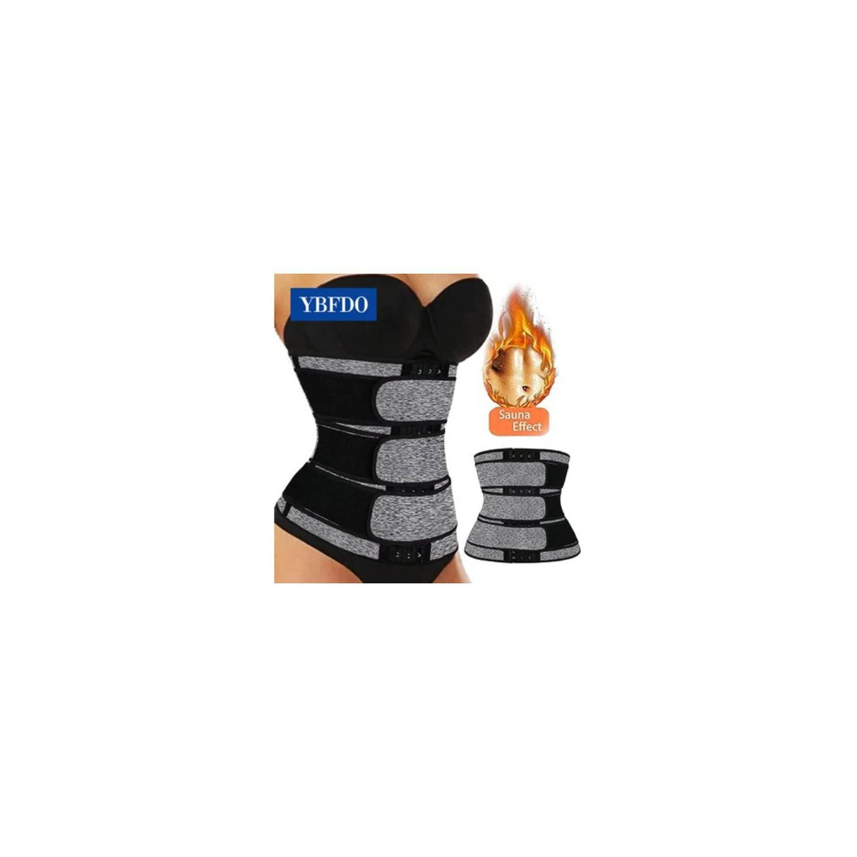 Faja reductora mujer e hombre adelgazante gimnasio