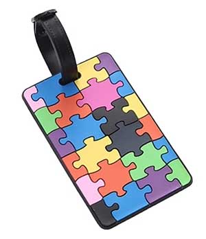 Pack 1 Porta Pasaporte más 2 Identificadores de Maleta