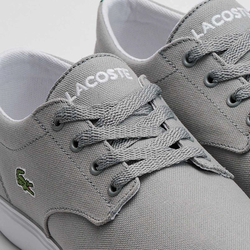 ZAPATILLAS HOMBRE LACOSTE CASUALES GRIS GRIP BASE