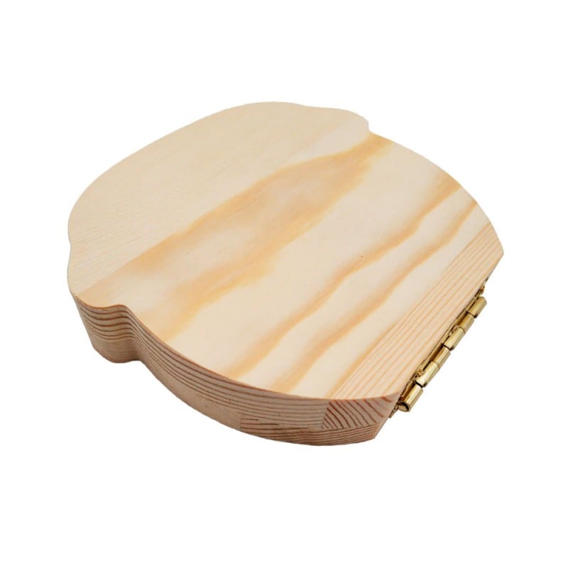 CAJA CAJITA DE MADERA PARA DIENTES DE LECHE NIÑO O NIÑA