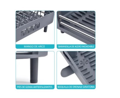 Secaplatos Escurridor Extensible Cocina Telescopico