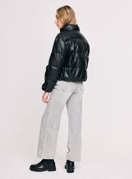 Chaqueta Parka Puffer Mujer corta