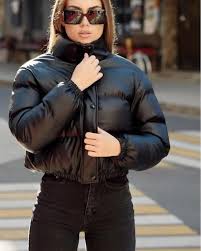Chaqueta Parka Puffer Mujer corta