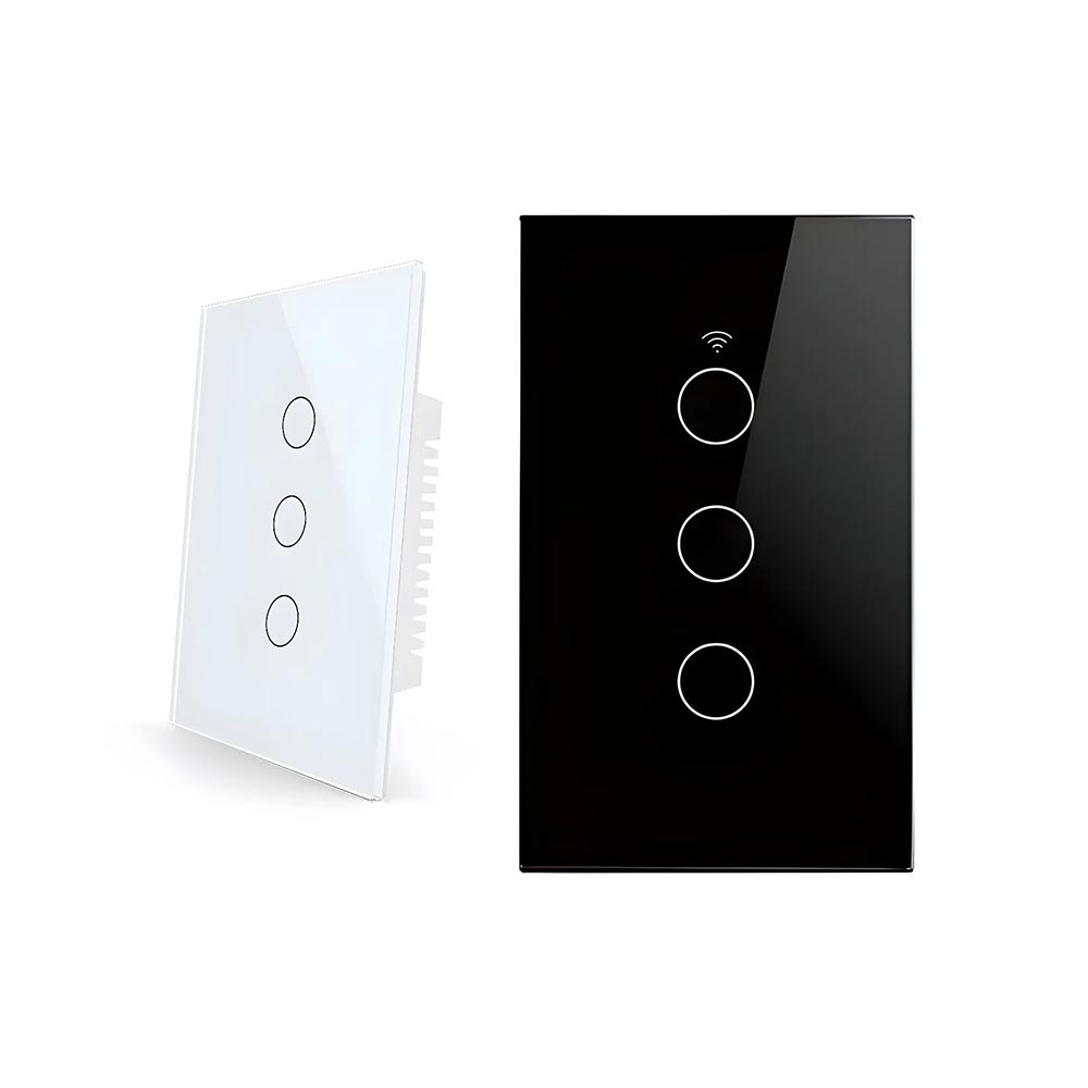Intereruptor Inteligente Wifi Sin Cable Neutro 1, 2 o 3 Canales