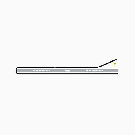 Smart Folio Apple para iPad Air 11" (M4) Gris Carbón | Modelo MWK53ZM/A Original Apple