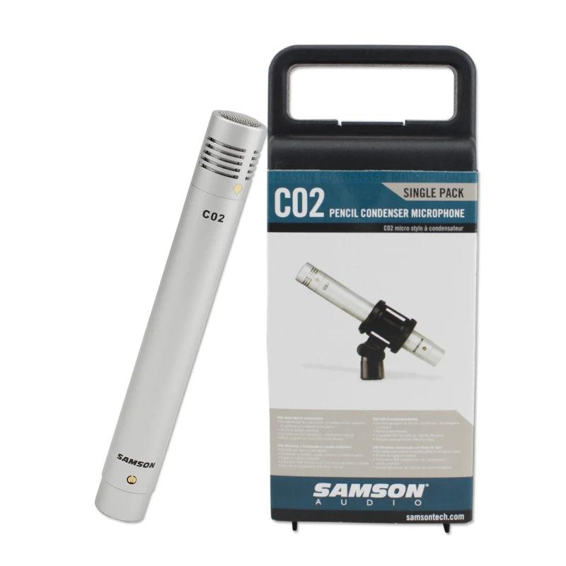 Micrófono Condensador Samson C02 | Pencil Condenser | Open Box |
