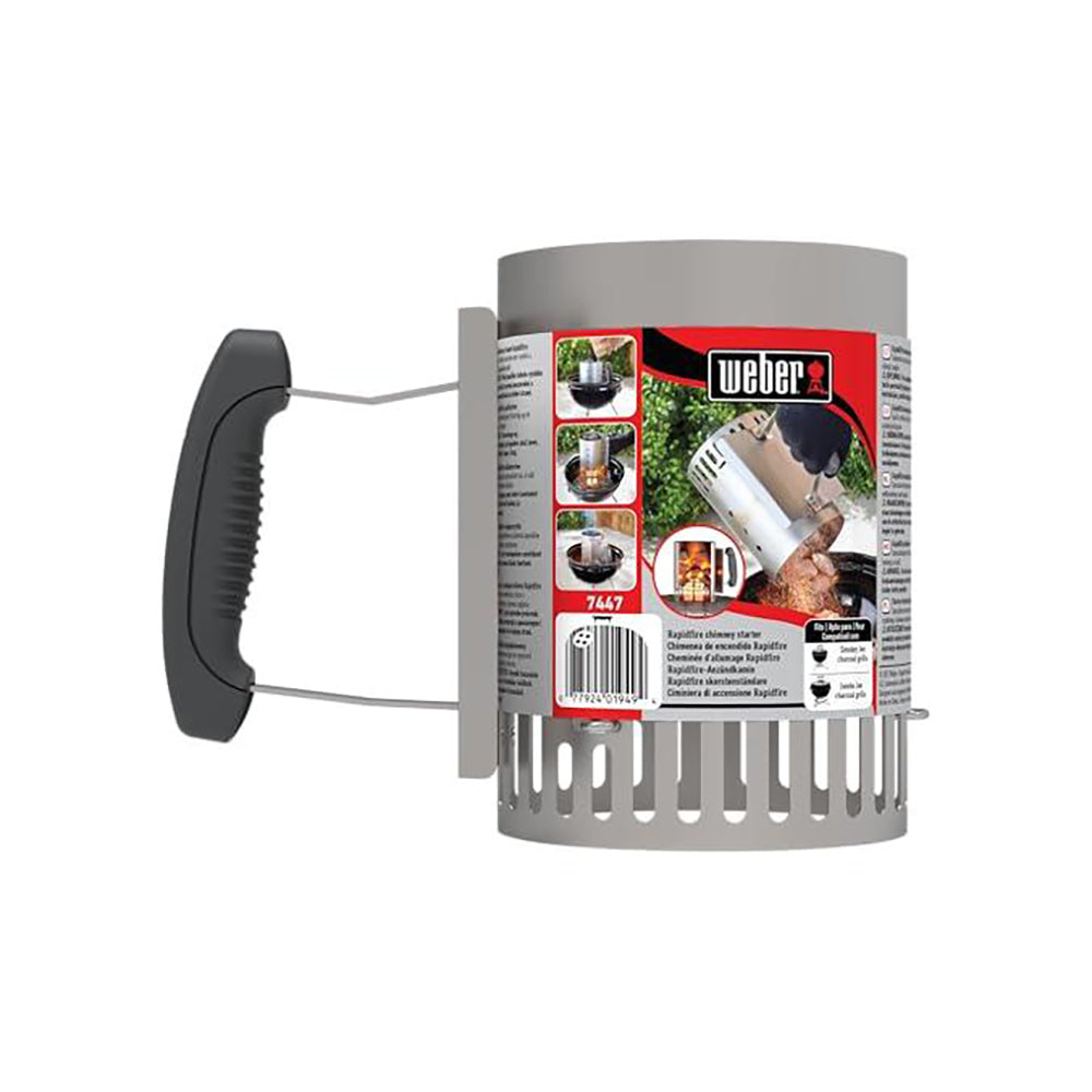 Chimenea de Encendido Weber Rapidfire Compact | Encendedor para Carbón | Original | Nueva
