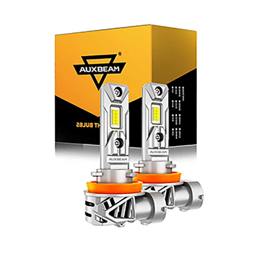 Pack 2 Bombillas LED para faros delanteros H11+H11, 70 W, 20 000 LM, serie Q26 Auxbeam