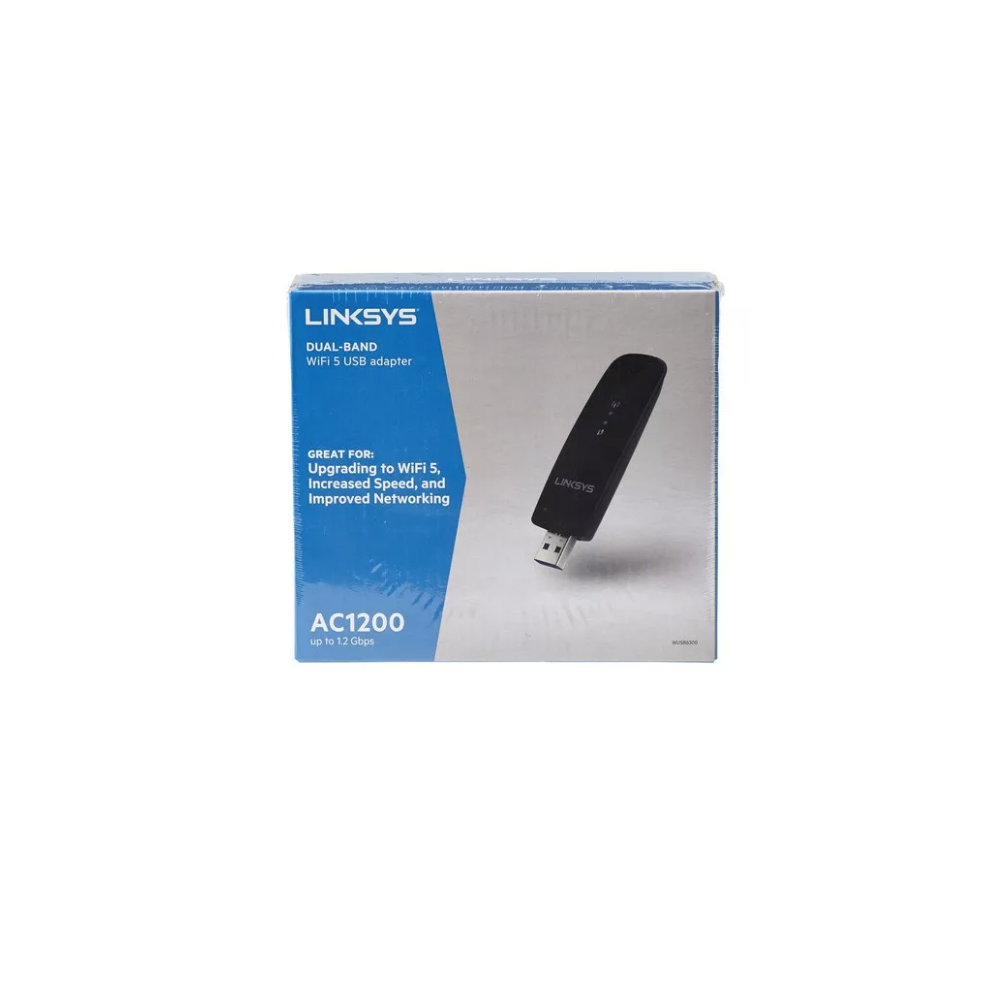 Linksys Adaptador Usb Wifi 5 Ac1200 Doble Banda Wusb6300