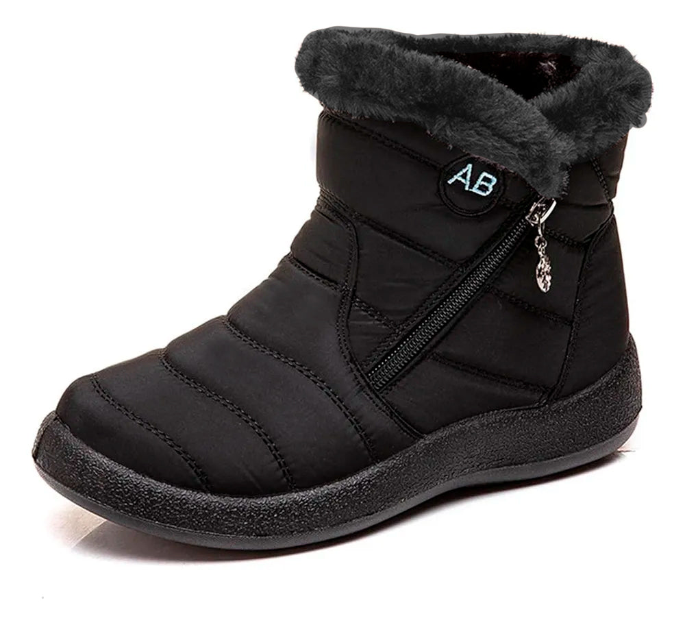 Botas impermeables forradas con chiporro en interior