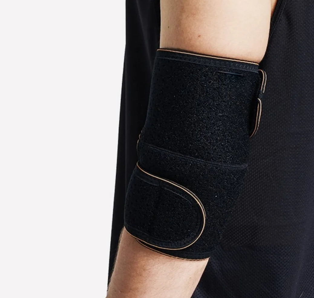 Par Coderas Venda Elástica Codo Gym Crossfit Pesas Lesiones Tendinitis