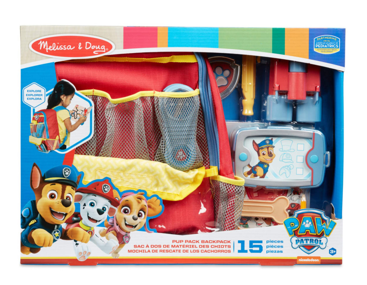 Paw Patrol Melissa & Doug Mochila aventuras Caramba