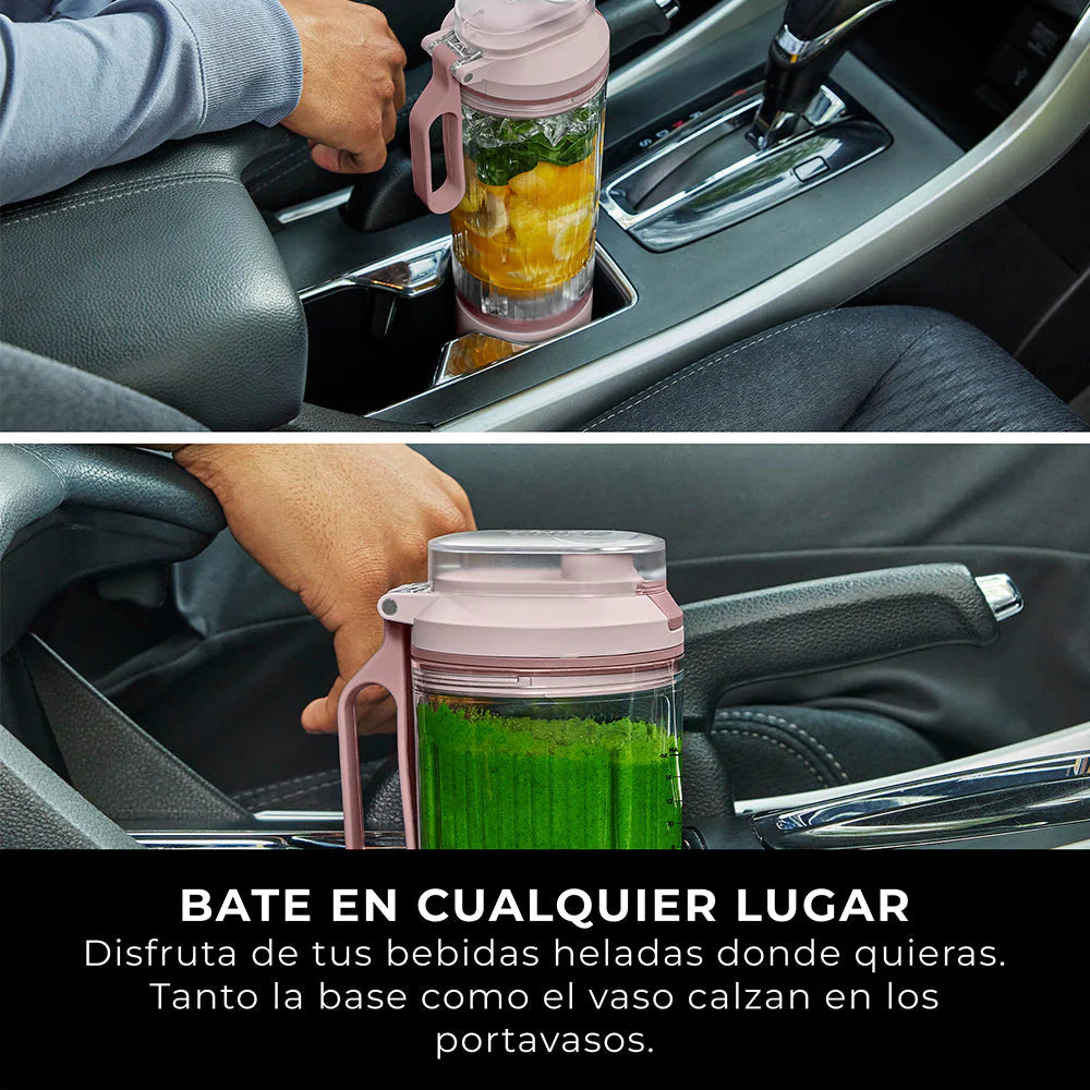 Licuadora individual inalámbrica Blast MAX Rosa Ninja / 120V