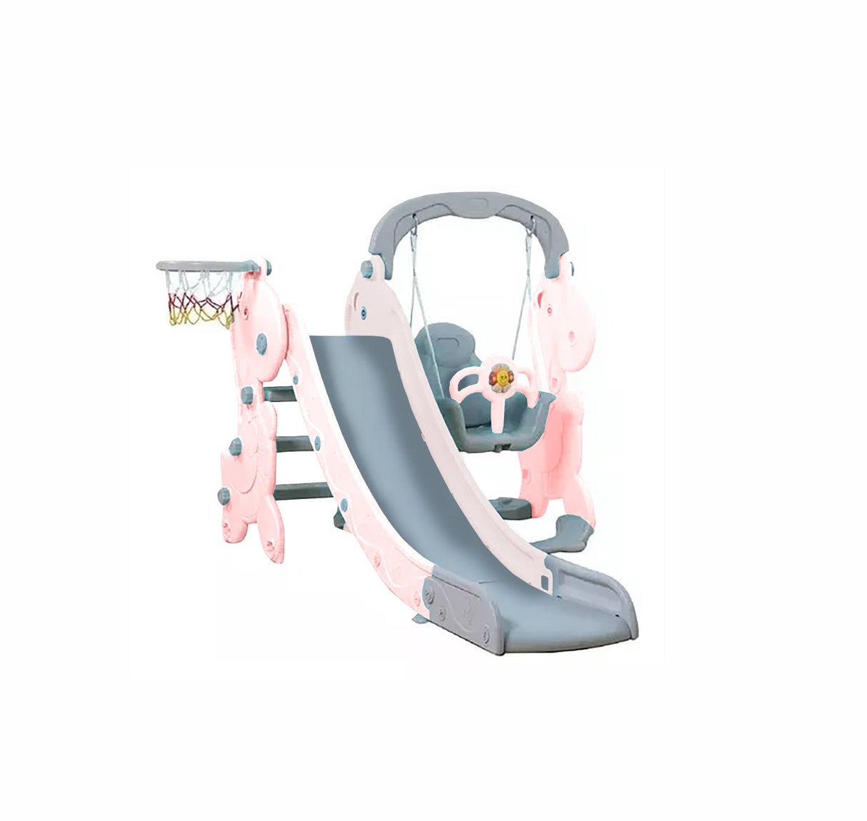 Resbalin columpio 3 en 1 ROSA KIDSCOOL