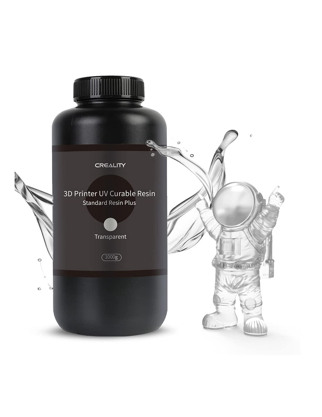 Resina Para Impresoras Creality Plus 3d 1000g Transparente