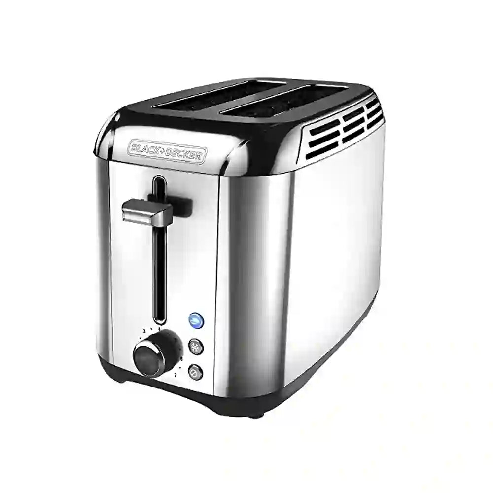 Tostadora de BLACK+DECKER TR3500SD Rapid Toast acero inoxidable 110V