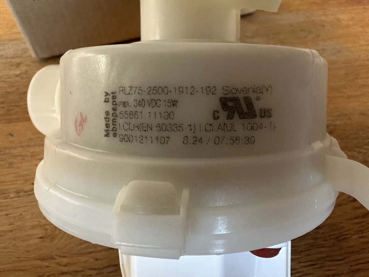 Motor del ventilador del lavavajillas Bosch, pieza n.° RLZ75/2500-1912-192