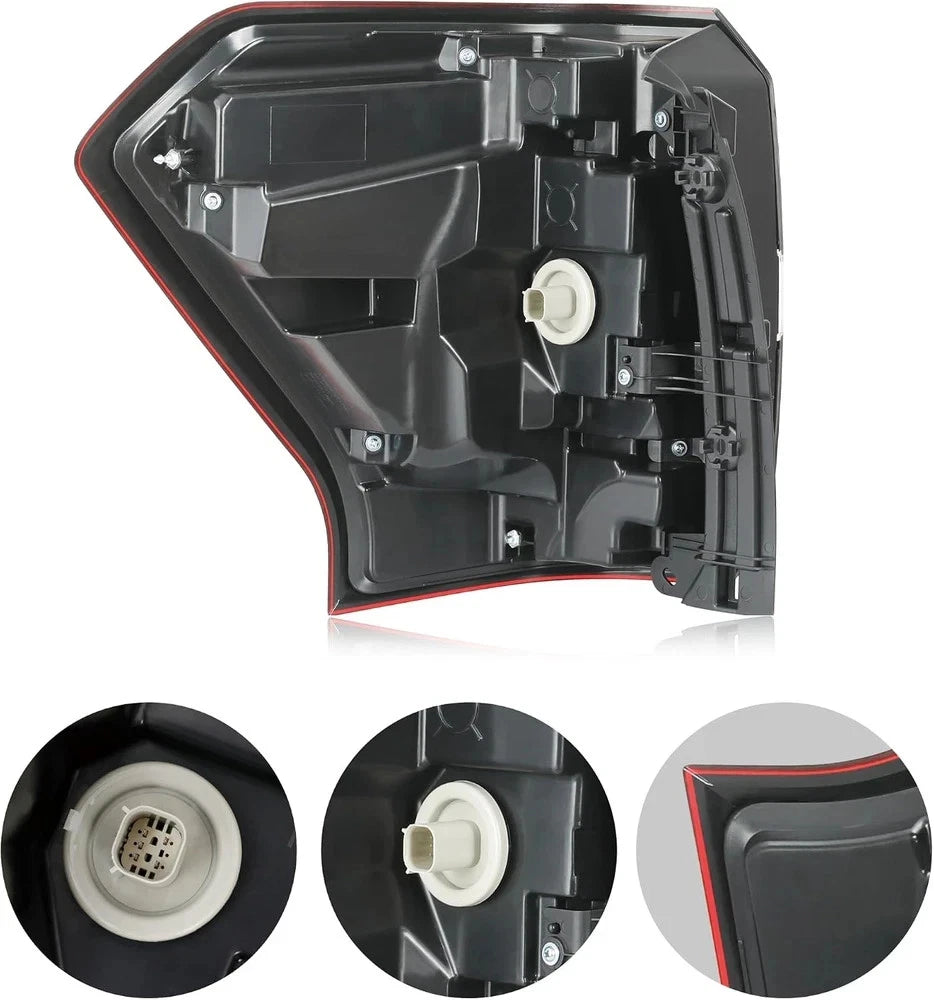 Foco Trasero LED Derecho Ford Expedition 2022–2024 con Lente Ahumado