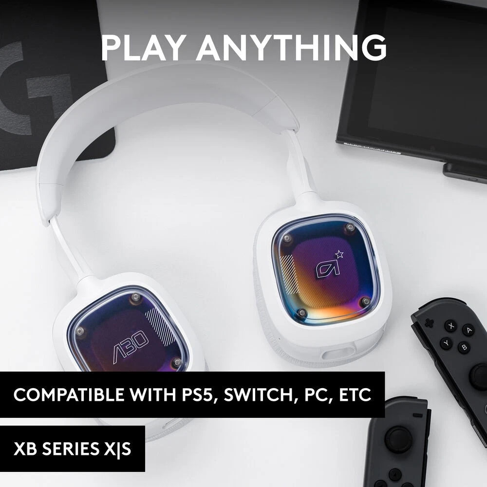 Astro Gaming - Auriculares Inalámbricos para Juegos A30 para PS5, PS4, Nintendo Switch, PC