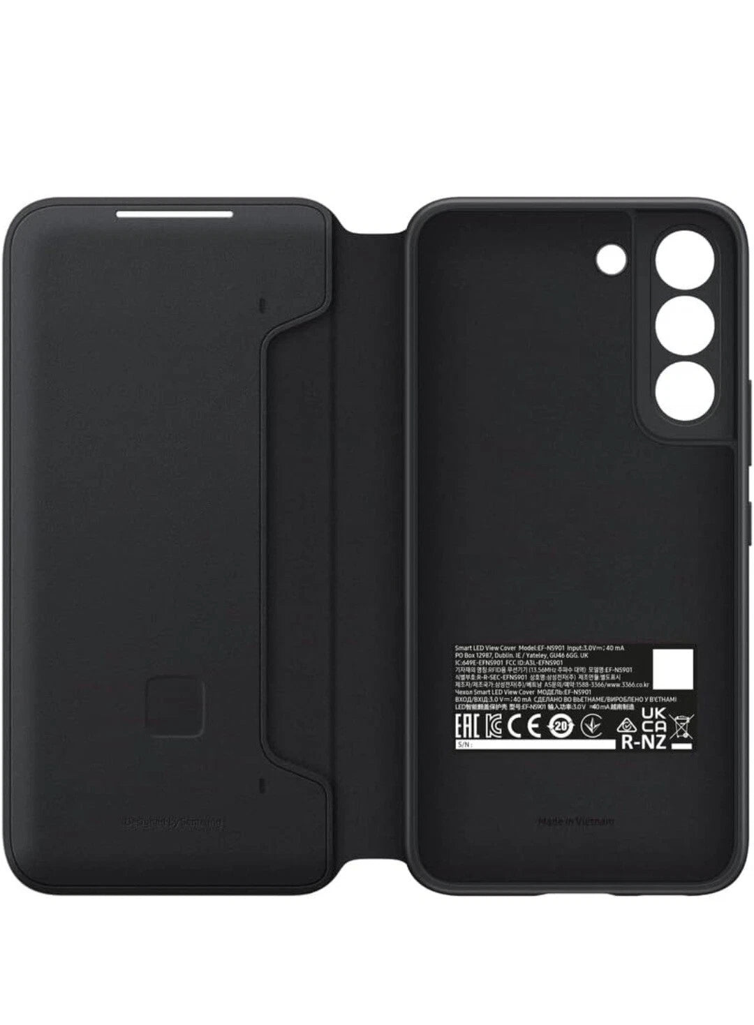 Funda Abatible S-view Para Teléfono Samsung S22