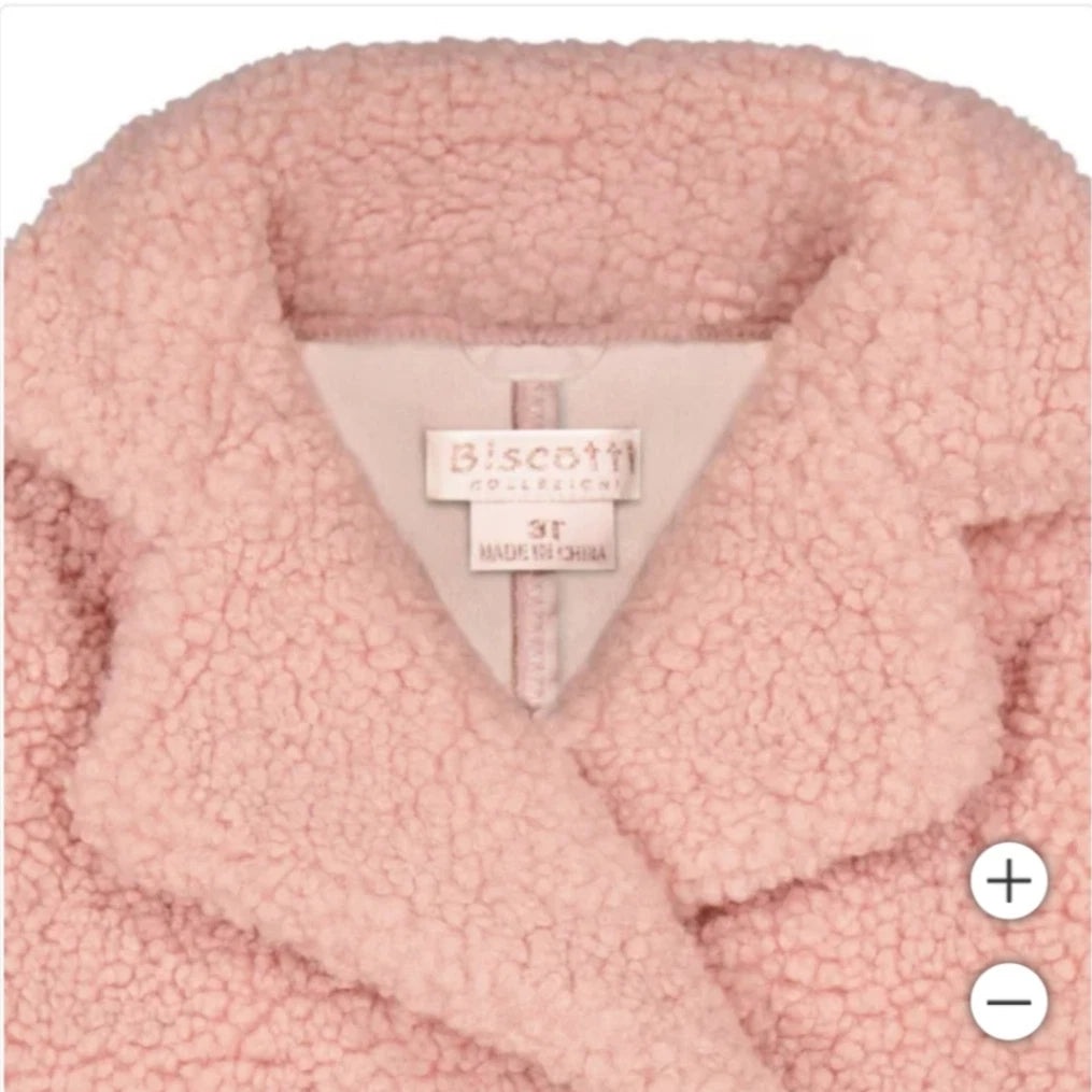 Biscotti Collezioni Abrigo Sherpa para niña