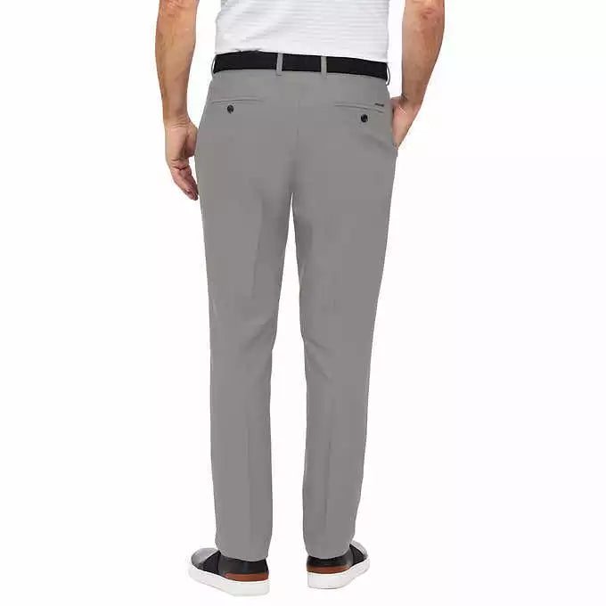 Pantalón chino Greg Norman para hombre ajuste clásico pretina elástica