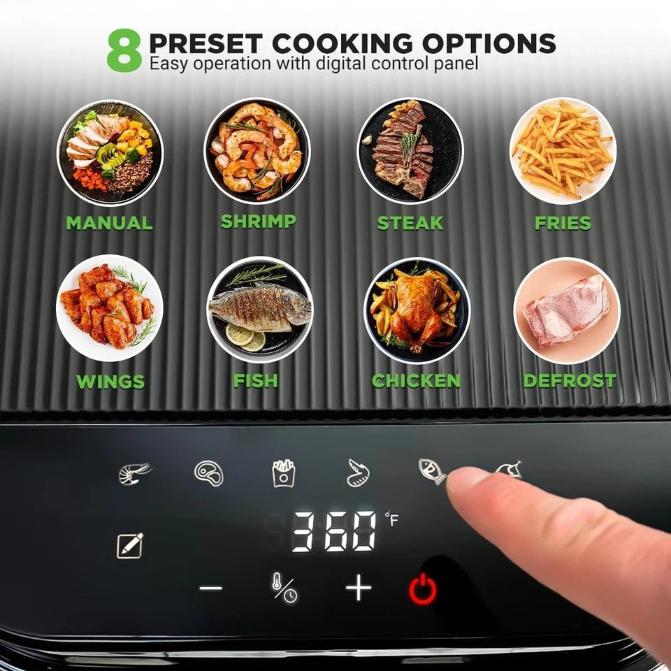 Freidora de aire NUTRICHEF 120V