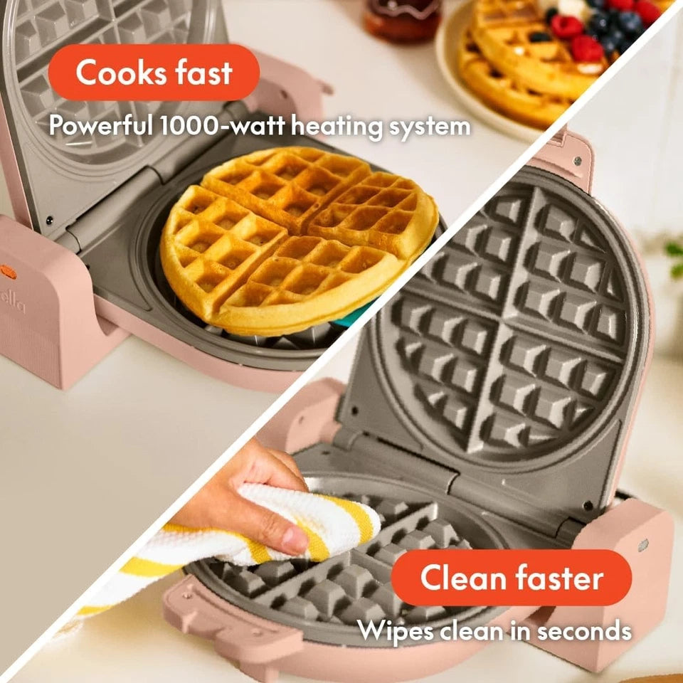 Wafflera Bella Flip-n-Store EverGood Ceramic 120V