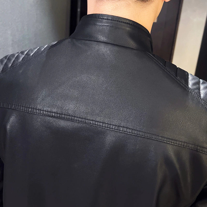 Chaqueta de Ecocuero Hombre Vintage