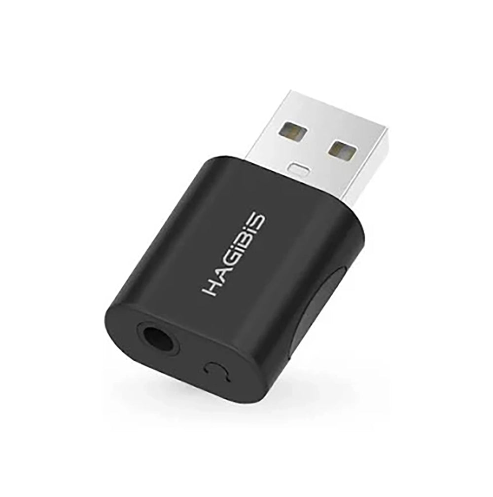 Tarjeta de Sonido USB Hagibis MA21 2 en 1