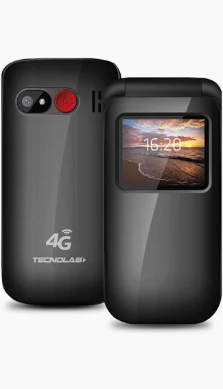 Celular Senior Tecnolab Shell Sos 4g 1.77 Pulgadas