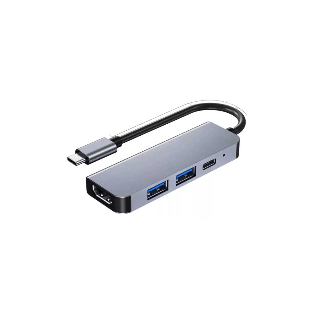 Adaptador Laptop Multifunción Usb-c 4 1 Hdmi Usb 3.0