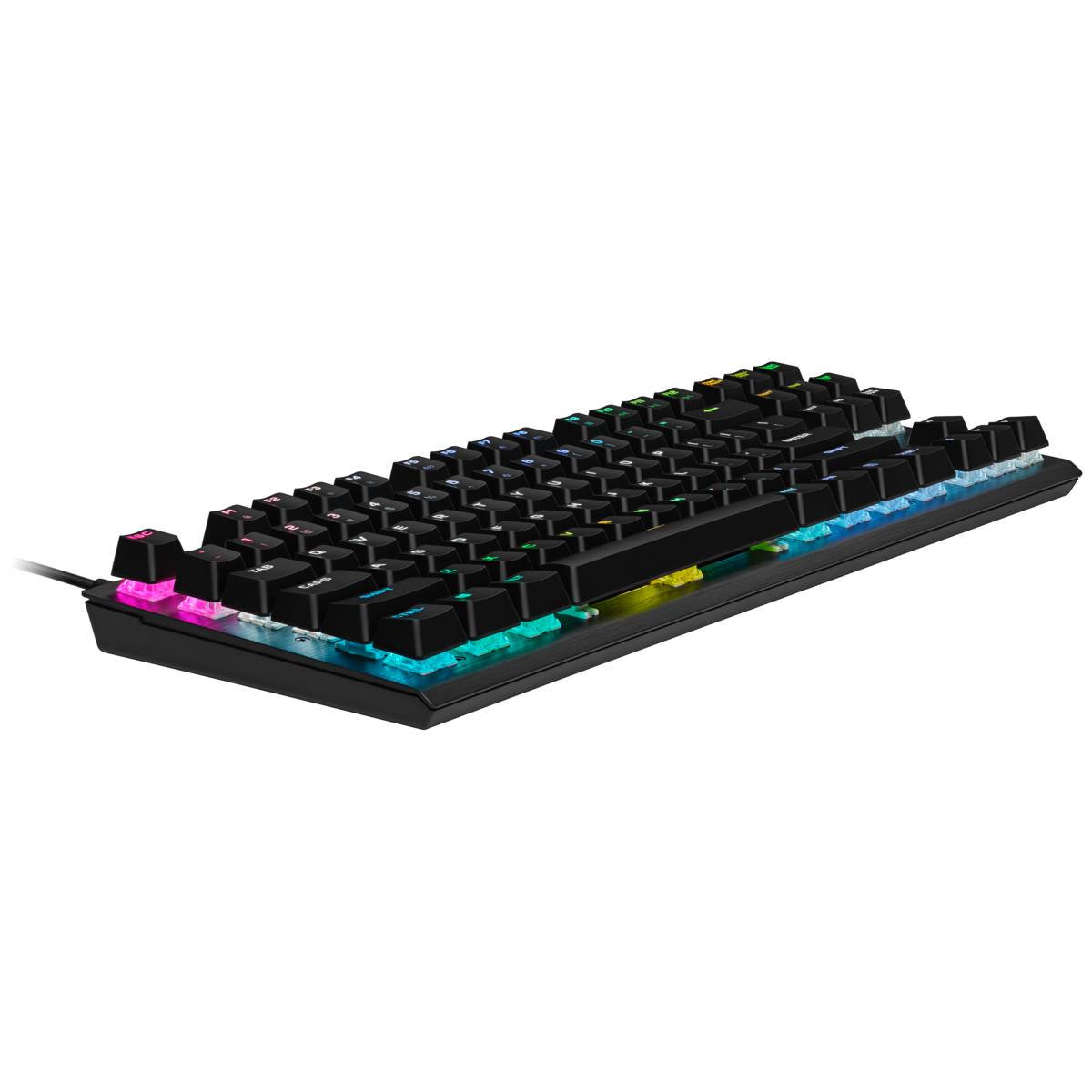 Teclado Gamer Óptico-mecánico Corsair K60 PRO TKL RGB, Key Switches CORSAIR OPX, Tenkeyless