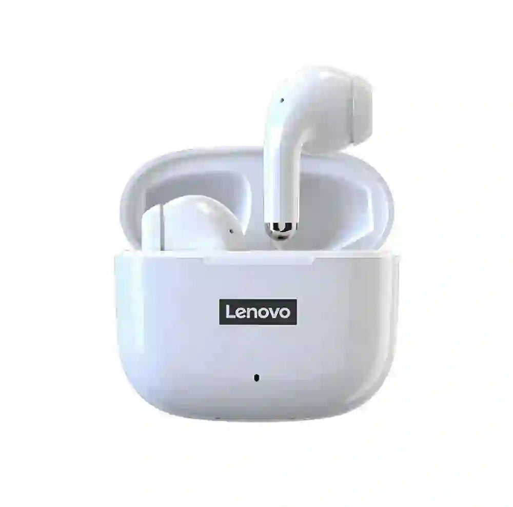 Audífonos Inalámbricos Lenovo LP40 TWS Bluetooth Blanco