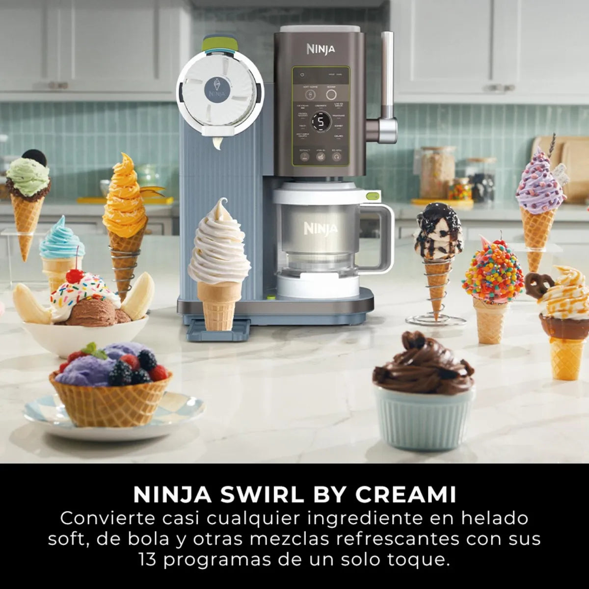 Máquina De Helado Swirl Ninja - Reacondicionado