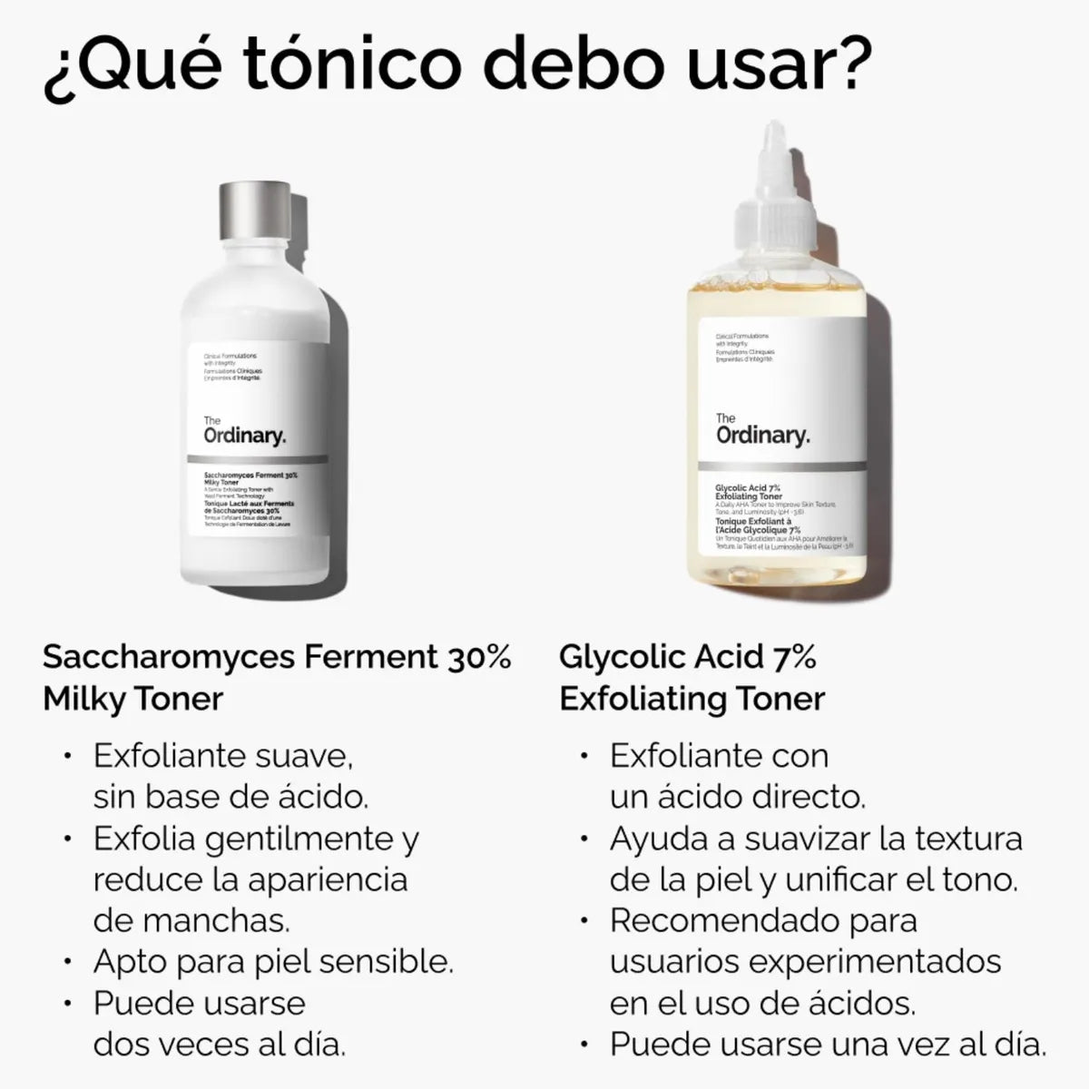 Tónico Exfoliante de Ácido Glicólico 7% - The Ordinary 240 ml